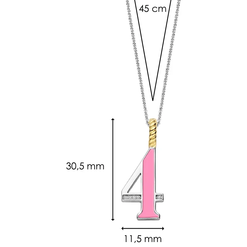 TI SENTO - MILANO PENDANT 6841PI-4