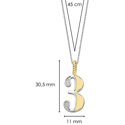 TI SENTO - MILANO PENDANT 6841ZY-3