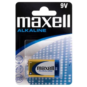 MAXELL 9V ALKALINE 1BL/10 (6LR61/522)