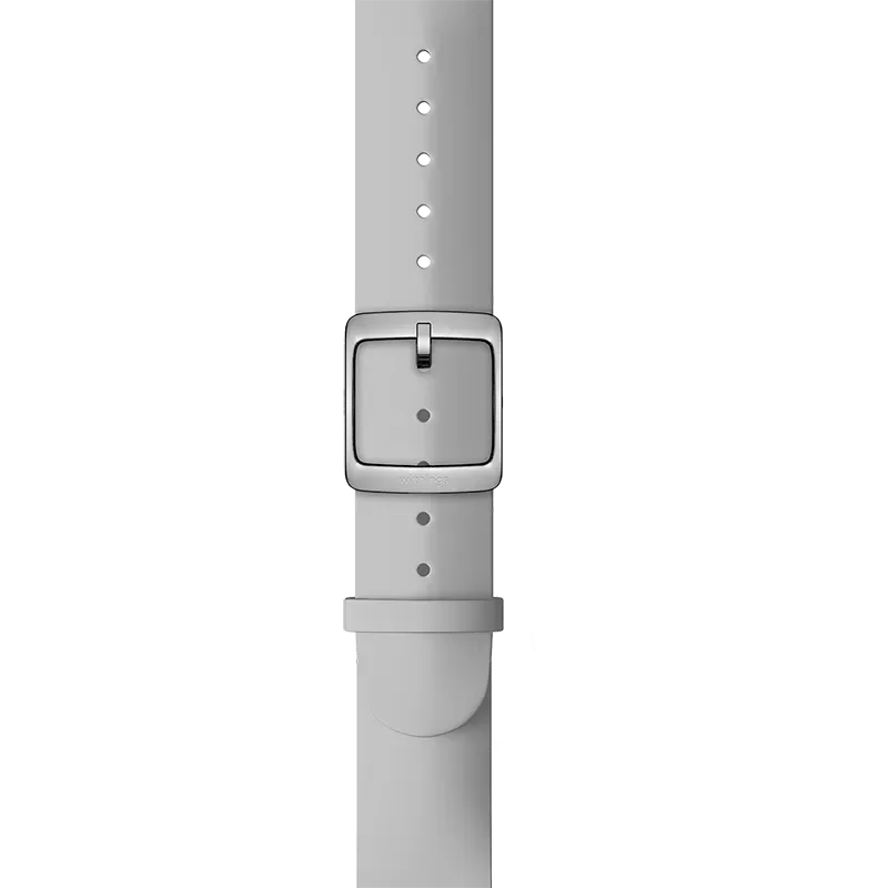 SILICONE STRAP 18MM GREY