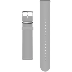 SILICONE STRAP 20MM GREY