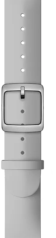 SILICONE STRAP 20MM GREY