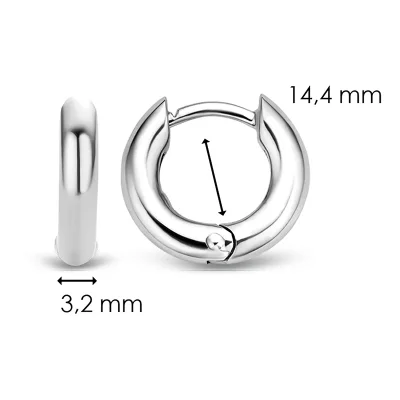 TI SENTO - MILANO EARRINGS 7210SI