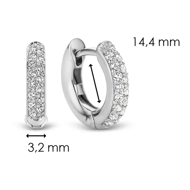 TI SENTO - MILANO EARRINGS 7210ZI