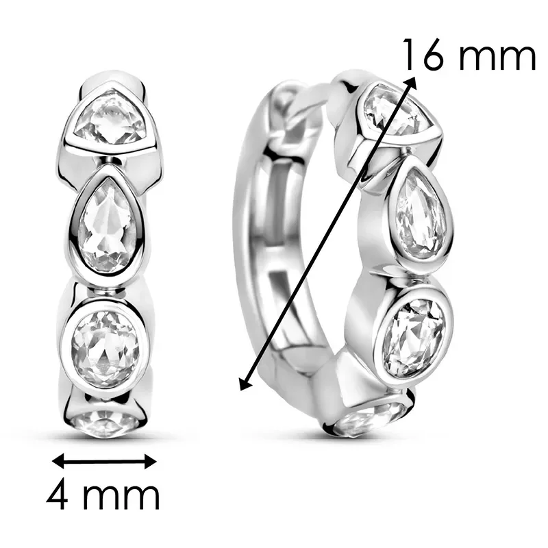 TI SENTO - MILANO EARRINGS 78002ZI