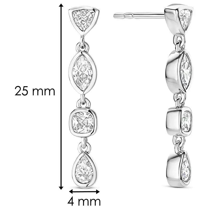 TI SENTO - MILANO EARRINGS 78003ZI