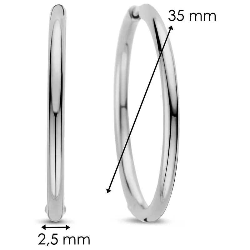 TI SENTO - MILANO EARRINGS 78007SI