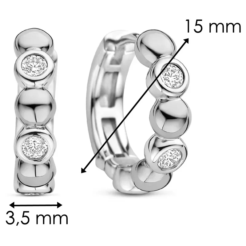 TI SENTO - MILANO EARRINGS 78008ZI