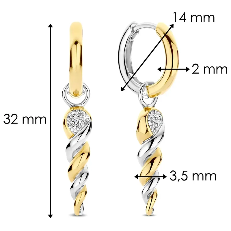 TI SENTO - MILANO EARRINGS 78020ZY