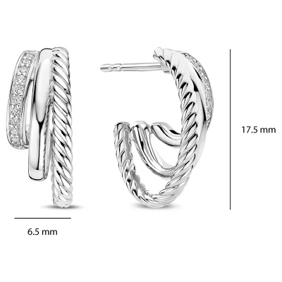 TI SENTO - MILANO EARRINGS 78068ZI