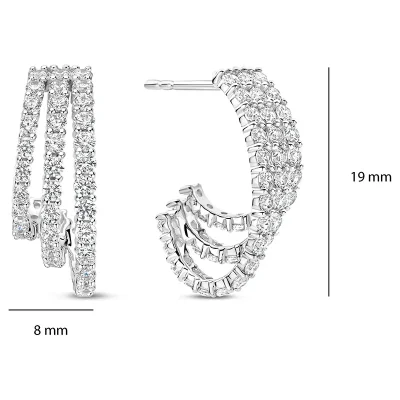 TI SENTO - MILANO EARRINGS 78069ZI