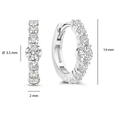 TI SENTO - MILANO EARRINGS 78073ZI