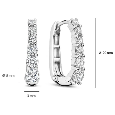 TI SENTO - MILANO EARRINGS 78075ZI