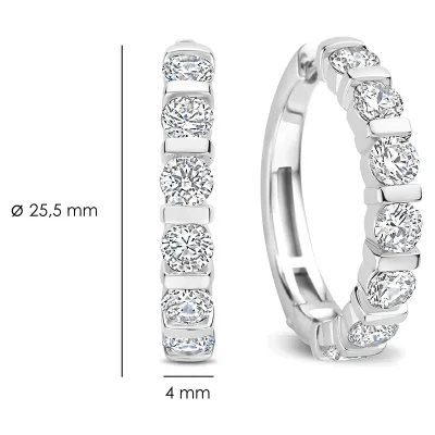 TI SENTO - MILANO EARRINGS 78084ZI