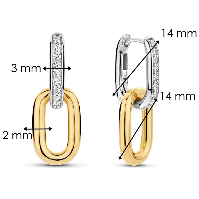 TI SENTO - MILANO EARRINGS 7831ZY