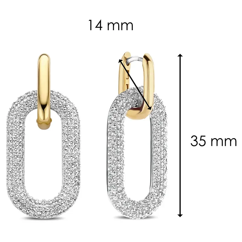 TI SENTO - MILANO  EARRINGS 7844ZY