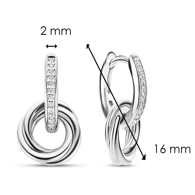 TI SENTO - MILANO EARRINGS 7857ZI