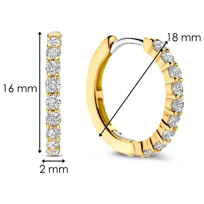 TI SENTO - MILANO EARRINGS 7958ZY