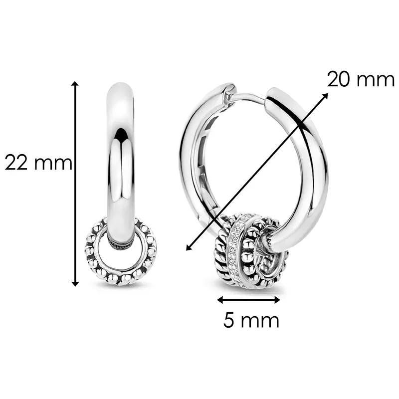 TI SENTO - MILANO EARRINGS 7981ZI