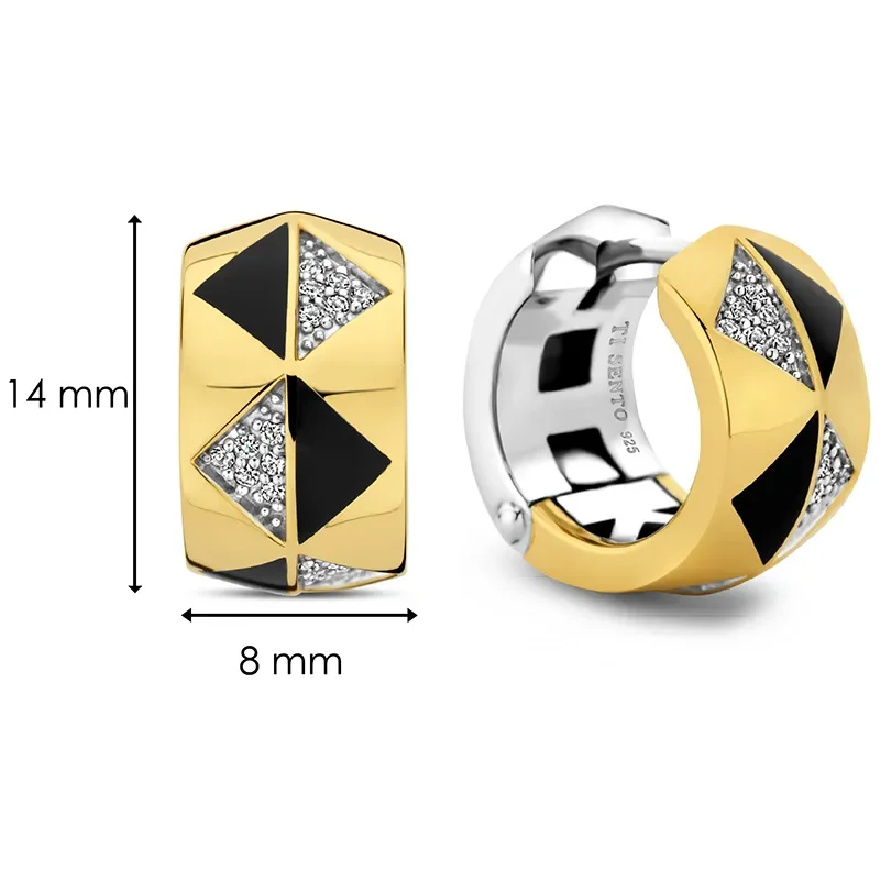 TI SENTO - MILANO EARRINGS 7987BL