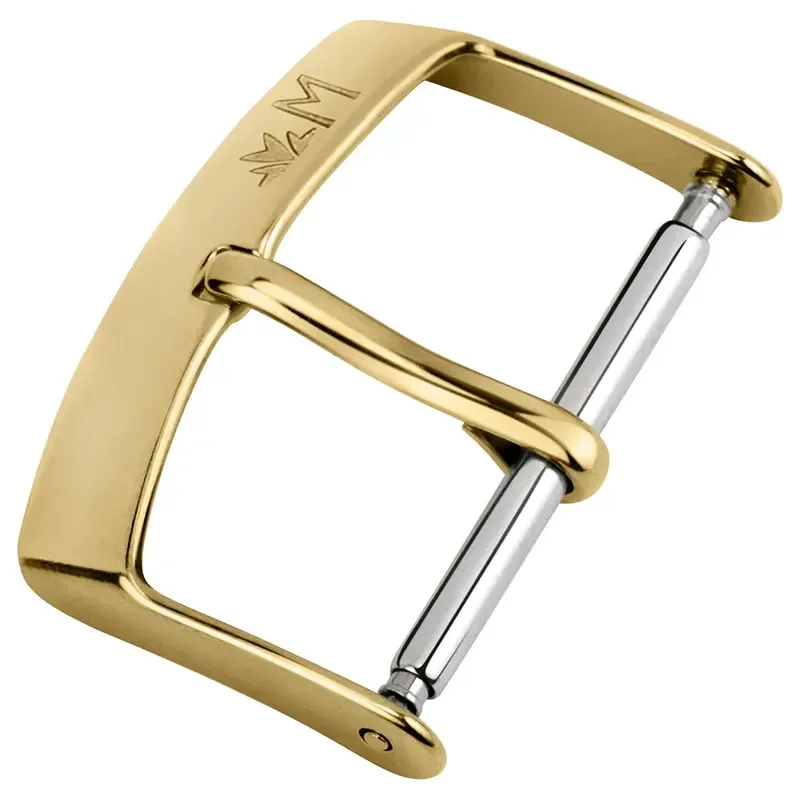 MOLDAVA BUCKLE GOLD MORELLATO WITH LOGO