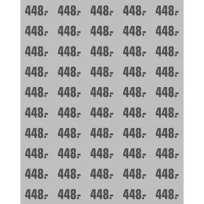 PRIS ETIKETT GR ARK A 50  M/PRIS 448.-