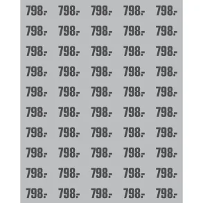 PRIS ETIKETT GR ARK A 50  M/PRIS 798.-