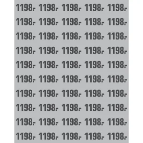 PRIS ETIKETT GR ARK A 50  M/PRIS 1198.