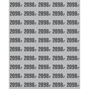 PRIS ETIKETT GR ARK A 50  M/PRIS 2098.