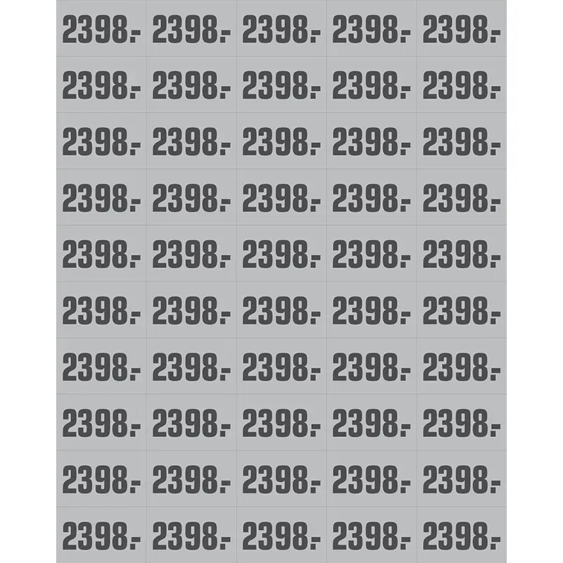 PRIS ETIKETT GR ARK A 50  M/PRIS 2398.