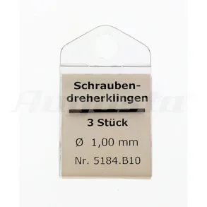 MEJSELKLINGOR 3,0MM (BRUN) 3 STK