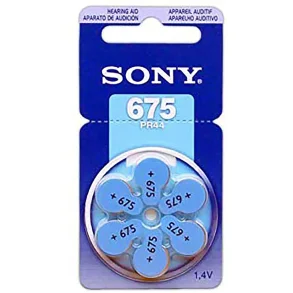 HREAPP.BATT 1,4V ZINC AIR 6P.