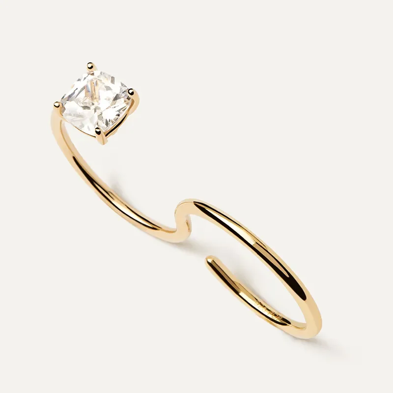 PDPAOLA SOFIA TWO FINGER RING AN01-A27