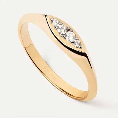 PDPAOLA GALA STAMP RING AN01-A52