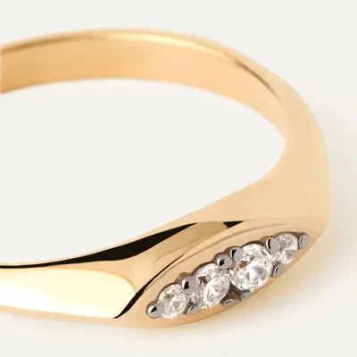 PDPAOLA GALA STAMP RING AN01-A52