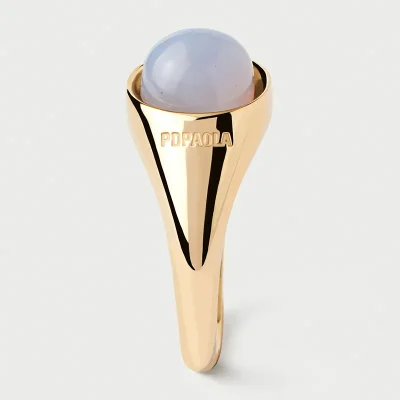 PDPAOLA LABRADORITE MOON RING  AN01-B18