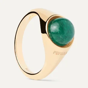 PDPAOLA GREEN MOON RING  AN01-B19
