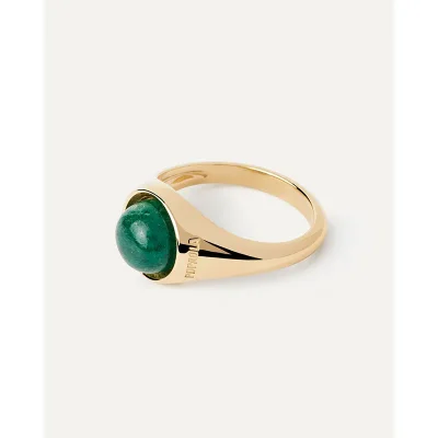 PDPAOLA GREEN MOON RING  AN01-B19