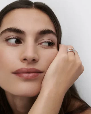 PDPAOLA PAVE SENSE RING AN01-D36