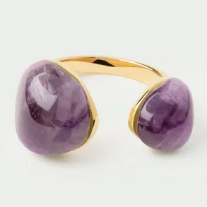 PDPAOLA AMETHYST GRAVITY RING AN01-D41