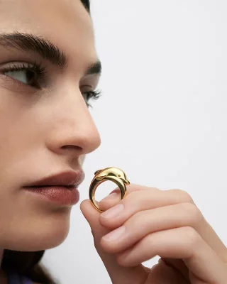 PDPAOLA DOLPHIN RING AN01-D50