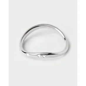 PDPAOLA AIR SILVER RING AN02-E59