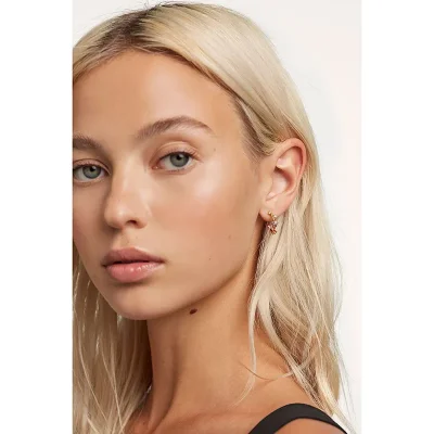 PDPAOLA FIVE GOLD EARRINGS AR01-289-U