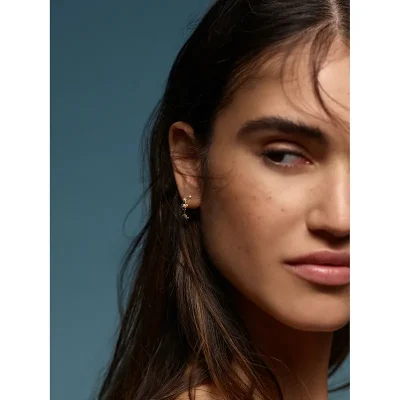 PDPAOLA FIVE GOLD EARRINGS AR01-289-U
