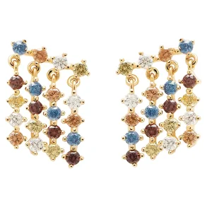 PDPAOLA WILLOW GOLD EARRINGS AR01-293-U