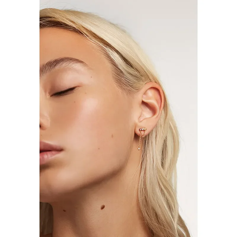 PDPAOLA MANA GOLD EARRINGS AR01-297-U