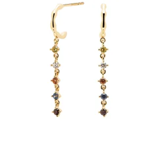 PDPAOLA SAGE GOLD EARRINGS AR01-303-U