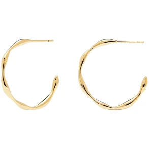 PDPAOLA VANILLA GOLD EARRINGS AR01-306-U