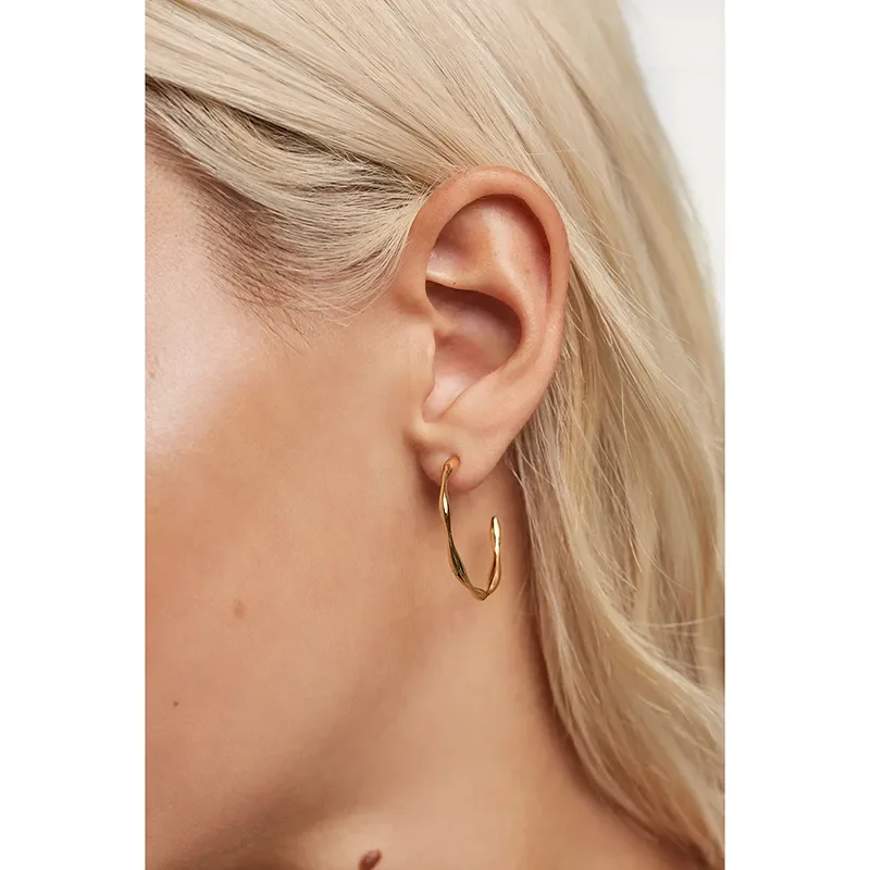 PDPAOLA VANILLA GOLD EARRINGS AR01-306-U