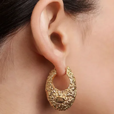 PDPAOLA MARINA HOOP EARRINGS AR01-B85-U